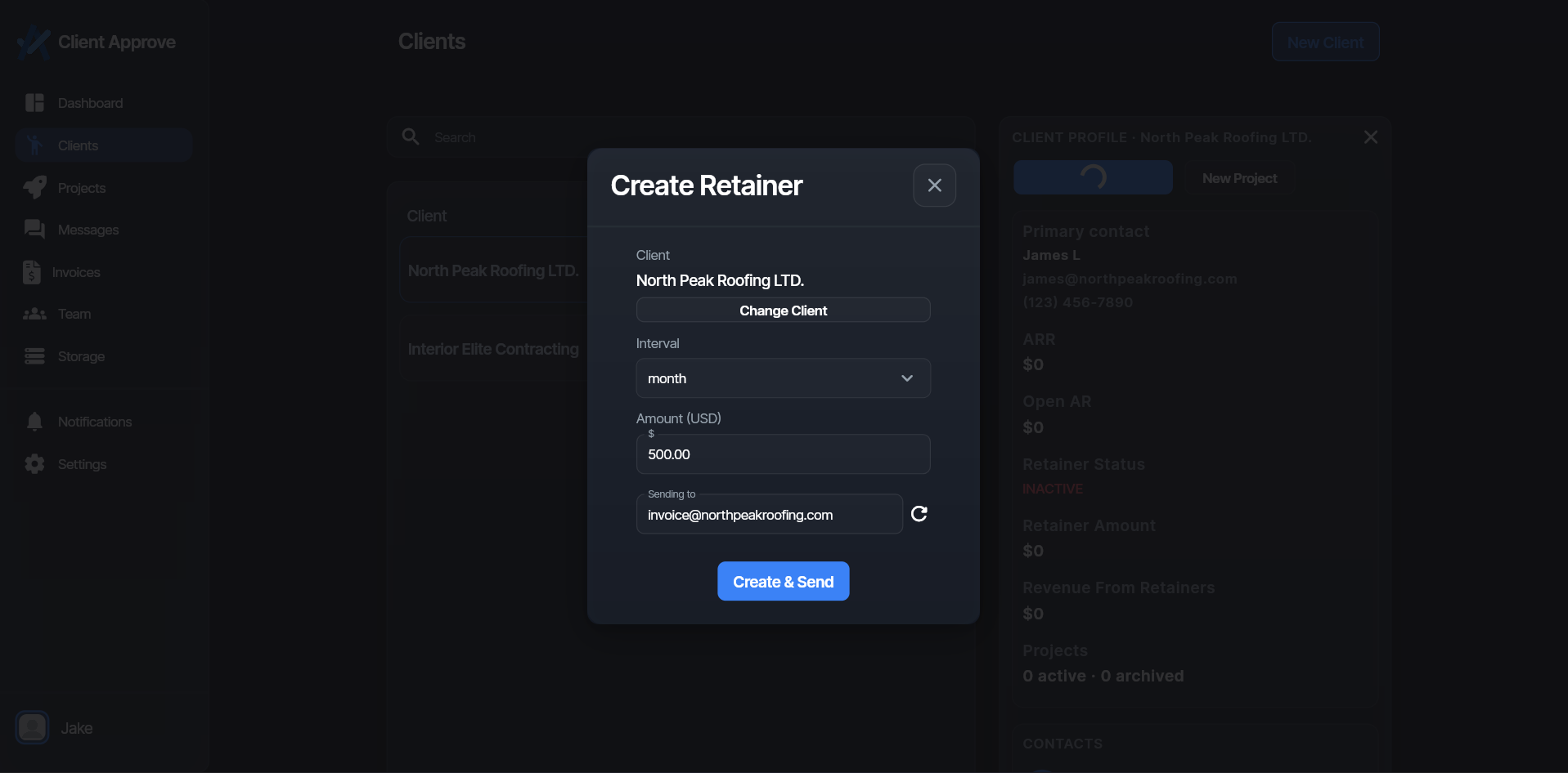 Client Approve client portal overview